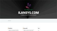 Desktop Screenshot of ilansys.com