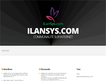 Tablet Screenshot of ilansys.com